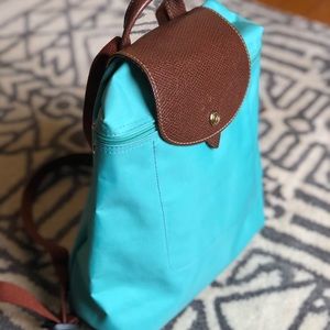 Longchamp Le Pliage Backpack - Lagoon